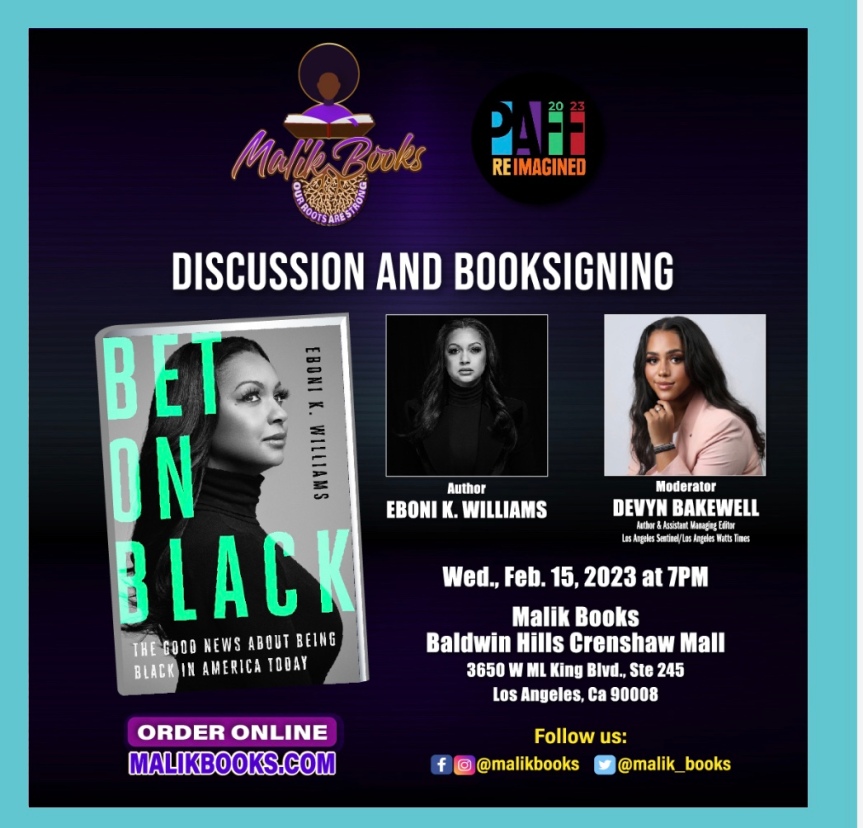 MALIK BOOKS & PAFF JOIN FORCES FOR BLACK HISTORY MONTH