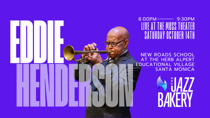 The Jazz Bakery presents the enchanting melodies of jazz virtuoso Eddie Henderson